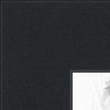 10x20 / 10 x 20 Picture Frame Satin Black .. 2'' Wide with a 2'' Double mat view 2