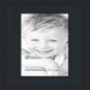 10x20 / 10 x 20 Picture Frame Satin Black .. 2'' Wide with a 2'' Double mat view 1