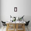 10x20 / 10 x 20 Picture Frame Satin Black .. 2'' Wide with a 2'' Double mat view 3