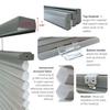 Linen Avenue Cordless Cellular Top Down Bottom Up Light Filtering Shade 31 3/4 W x 48 H, Harvest (Arrives 1/4" Narrower) view 4