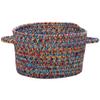 Capel Sea Pottery Bright Multi 0' 12" Basket Braided Rug view 1