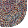 Capel Sea Pottery Bright Multi 0' 12" Basket Braided Rug view 2
