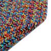 Capel Sea Pottery Bright Multi 0' 12" Basket Braided Rug view 4