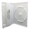 CheckOutStore (100) Premium Standard Single 1-Disc DVD Cases 14mm (White) view 1