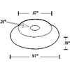 Sonic Saucers - Isolation Discs - Set of 4 - Black by AUDIO ADVISOR view 4