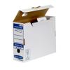 BANKERS BOX System 335 x 285 x 390mm Heavy Duty Storage Box - Grey (Pack of 10) view 1
