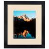 ArtToFrames 18x24 inch Satin Black Picture Frame with 2 Inch Single French Creme Mat, SingleMat-FRBW26079-18x24-783 view 2