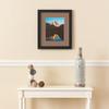 ArtToFrames 18x24 inch Satin Black Picture Frame with 2 Inch Single Sandpiper Mat, SingleMat-FRBW26079-18x24-767 view 3