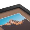 ArtToFrames 18x24 inch Satin Black Picture Frame with 2 Inch Single Sandpiper Mat, SingleMat-FRBW26079-18x24-767 view 4