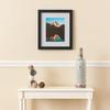 ArtToFrames 18x24 inch Satin Black Picture Frame with 2 Inch Single Candlewick Mat, SingleMat-FRBW26079-18x24-756 view 3
