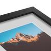 ArtToFrames 18x24 inch Satin Black Picture Frame with 2 Inch Single Candlewick Mat, SingleMat-FRBW26079-18x24-756 view 4