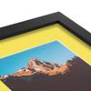 ArtToFrames 18x24 inch Satin Black Picture Frame with 2 Inch Single Canary Mat, SingleMat-FRBW26079-18x24-47R view 4