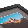 ArtToFrames 18x24 inch Satin Black Picture Frame with 2 Inch Single Pewter Mat, SingleMat-FRBW26079-18x24-748 view 4