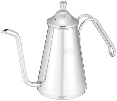 Karita Kalita Tsubamesanjo Coffee Pot, Stainless Steel, 23.7 fl oz (700 ml), Thin Mouth, Nozzle, Straight Fire, Made in Japan, Slim 700SS #52201 Drip Pot, Kettle, Kettle, Coffee Maker, Yakan, Server,