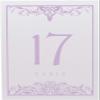 Scottish Thistle Wedding Table Numbers (Select Color/Quantity), White, Lavender, 1-60, Double Sided, Tent or Use in a Stand, Great for Parties & Restaurants view 4