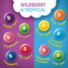SKITTLES Mash-Ups Wild Berry and Tropical Candy, 9-Ounce Bag view 2