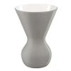 Aza 63004-237 Flower Vase, Match 9.4 inches (24 cm), Gray view 1