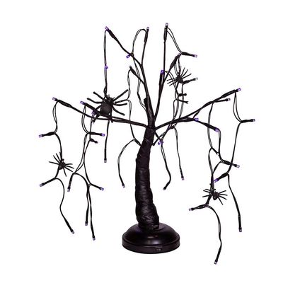 Kurt Adler Black LED Tree, 15"