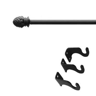 60 Inch Remington Curtain Rod Med