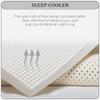 PlushBeds 3" Medium-Firm Topper | Organic Latex | Made in The USA | Luxurious Comfort | Soothing Pressure Point Relief | Support for Shoulders, HIPS, Back, and Knees | Queen view 4