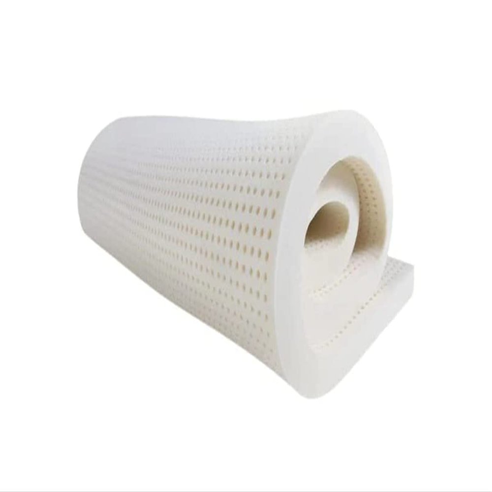 PlushBeds 2" Medium Soft Topper | Organic Latex | Made in The USA | Luxurious Comfort | Soothing Pressure Point Relief | Support for Shoulders, HIPS, Back, and Knees | Cal King