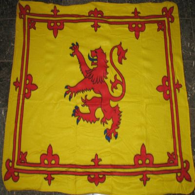 50"x60" Scotland Lion Rampant Polar Fleece Stadium Throw Blanket