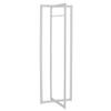 Monarch Metal Coat Rack, 72-Inch, White view 1