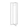 Monarch Metal Coat Rack, 72-Inch, White view 2