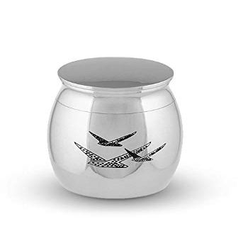 legendURN Micro Keepsake Ashes urn 'Bird Flight' | Unique Micro Keepsake Ashes Urn 'Bird Flight' for Traveling