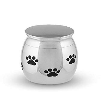legendURN Micro Keepsake Ashes urn 'Pawprints' | Affordable Micro Keepsake Ashes Urn 'Pawprints'