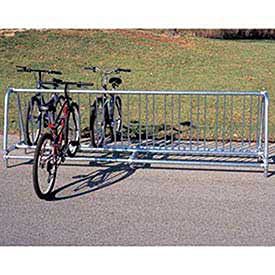 UltraPlay 10'L Portable Traditional Bike Rack, 20-Bike Capacity, Double Sided