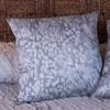 18x18 Grey Throw Pillow Cover view 1
