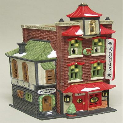 DEPT 56 CHRISTMAS IN THE CITY "WONG'S IN CHINATOWN" RETIRED #55379 NEW IN BOX