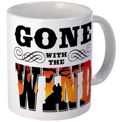 11 ounce Mug - Gone With The Wind Classic Mug - S White "