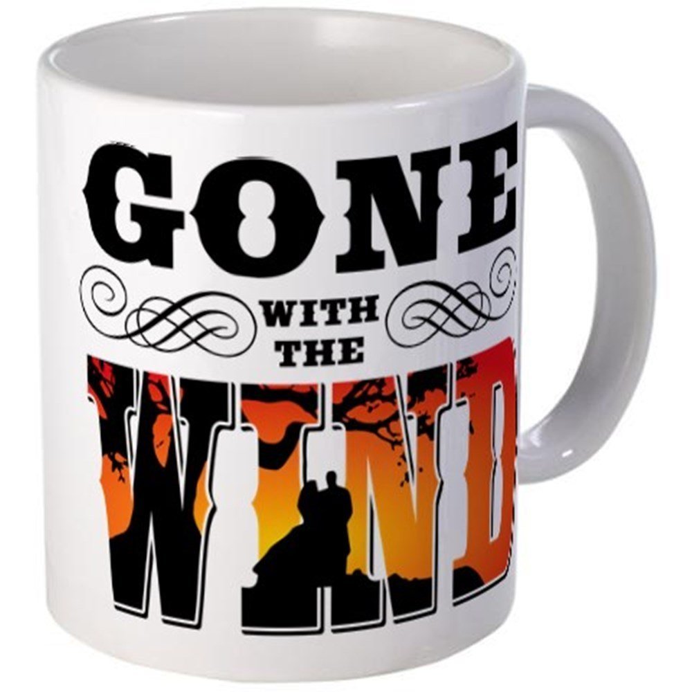 11 ounce Mug - Gone With The Wind Classic Mug - S White "