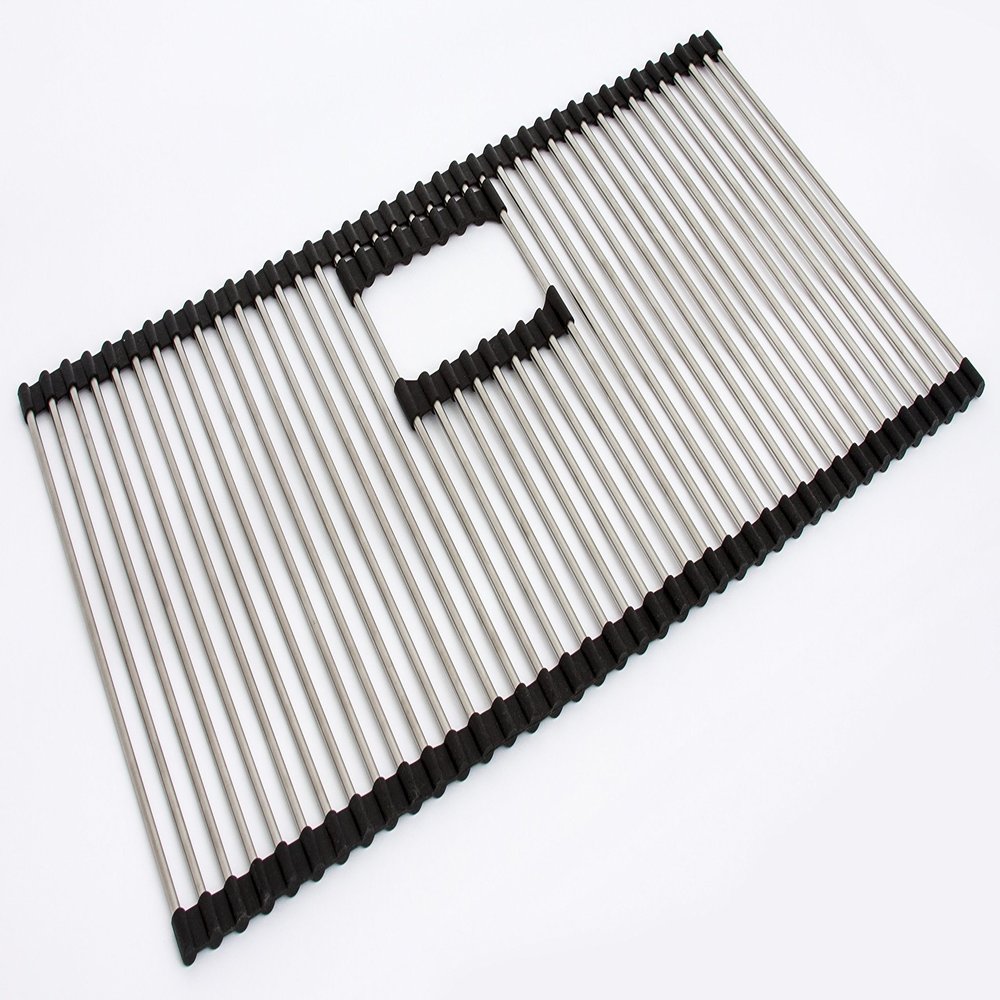 Franke PKG31-36RM Peak Granite Sink Bottom Roller Mat for PKG11031, Stainless Steel