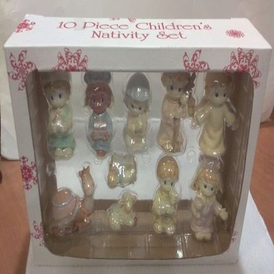 10 piece Children's Nativity Set