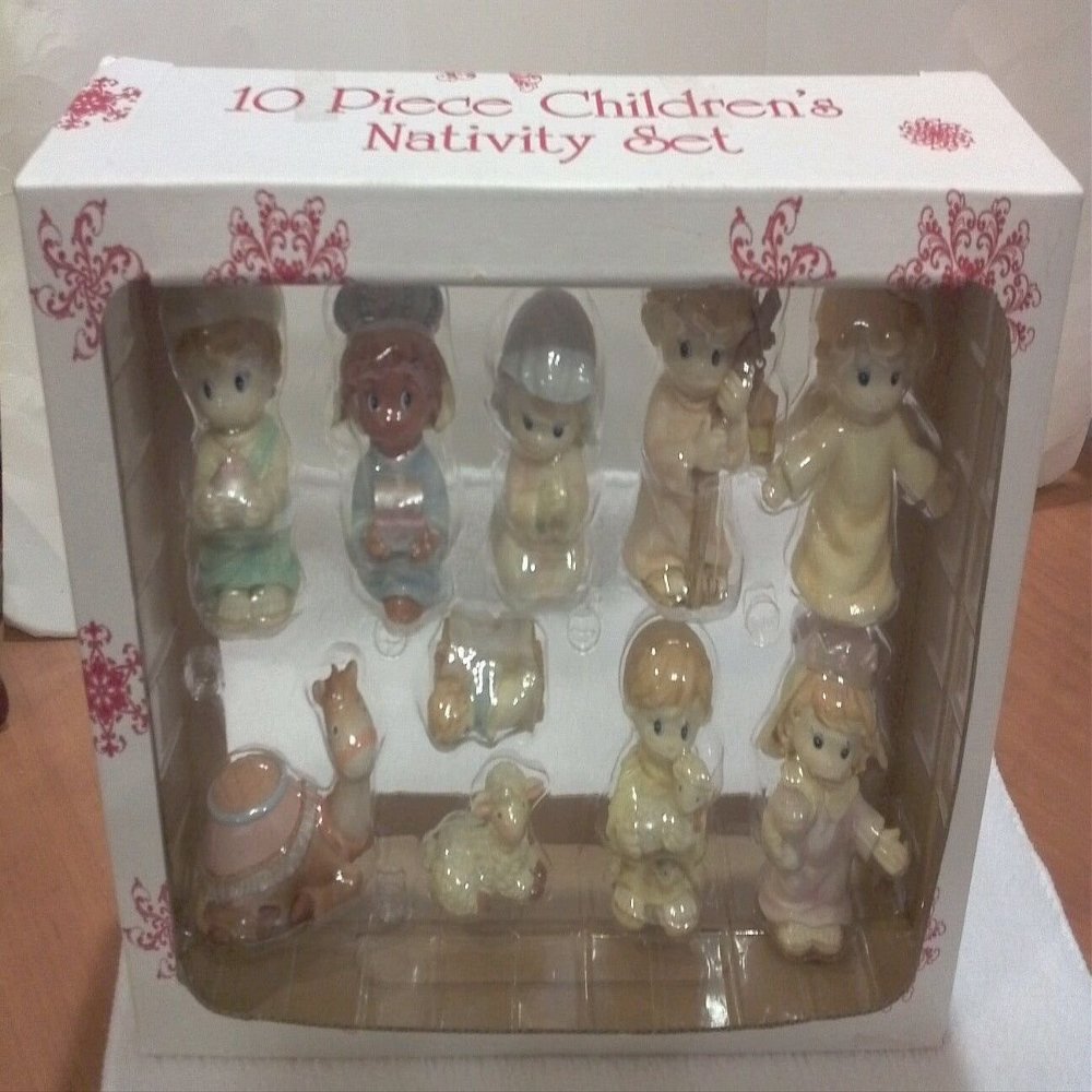 10 piece Children's Nativity Set