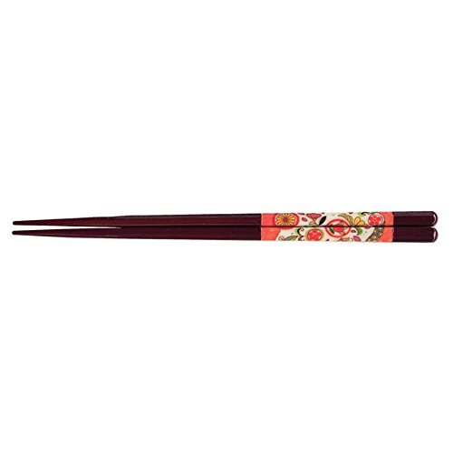 Fukui Craft 3-1332-7 Kyojen Tachibana 8.7 inches (22.2 cm) Hex Wood Chopsticks (Made in Japan), Diameter 1.4 inches (35 mm)