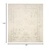 SAFAVIEH Area Rug 8x10 - Adirondack Collection - Large - Ivory & Sage, Distressed Vintage Floral Design, Non-Shedding & Easy to Clean, Ideal for Living Room, Bedroom, Dining Space (ADR109V) view 2