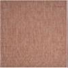 SAFAVIEH Washable Rug Outdoor Courtyard Collection - 6'7" x 9'6", Red & Beige, Non-Shedding & Easy Cleaning, Ideal for Patio, Backyard, Mudroom (CY8022-36521) view 3