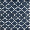 SAFAVIEH Area Rug 8x10 - Montreal Shag Collection - Large - Blue & Ivory, Trellis Pattern, Non-Shedding & Easy Cleaning, Ultra Plush Thick Pile, Ideal for Living Room, Bedroom, Dining Space (SGM832A) view 3