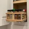 Upper Cabinet Pull Out Sliding Shelf Small Spice Rack for Upper Cabinet Storage - Fits Most 12 Inch Cabinets (UpperSlide Cabinet Pullouts Model #US 303S) view 2