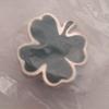 Longaberger Basket Lid Knob Shamrock St. Patricks Day Authentic view 1