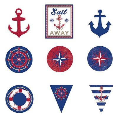 Amscan Anchors Aweigh Party Cutout Kit