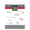 Amscan 270172 30th Celebration Sign-In Scroll, Party Favor, 1 piece view 1
