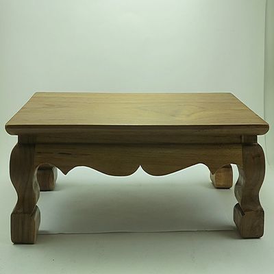 610 Mini Thai Buddha Teak Wood Altar Table