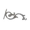 Christian Orthodox Bronze Wall Mount Hanging Oil Lamp Holder Bracket 8446N view 1