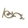 Christian Orthodox Bronze Wall Mount Hanging Oil Lamp Holder Bracket 8446B view 1