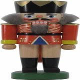 Rudolphs Schatzkiste Nutcracker King 16cm Nutcracker Wood Figure ore Mountains